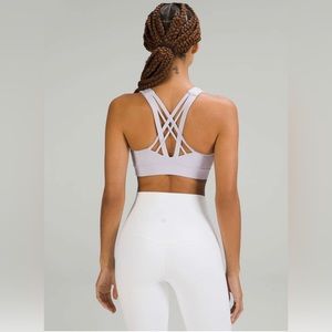 Faint Lavender Lululemon Free to be Elevated Sportsbra Size 12